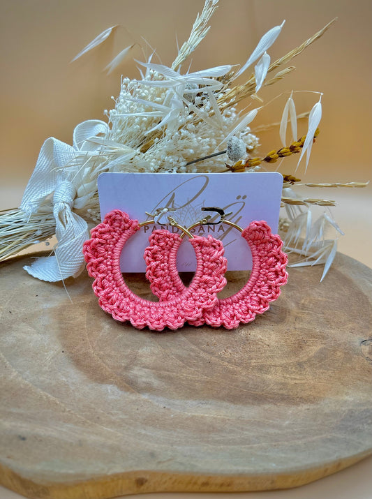 Boucle d'oreilles au crochet